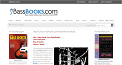 Desktop Screenshot of bassbooks.com